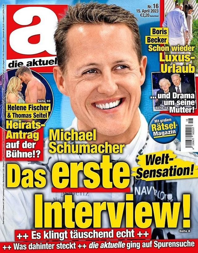 Pas 10 vitesh, Michael Schumacher, jep intervistën e parë -